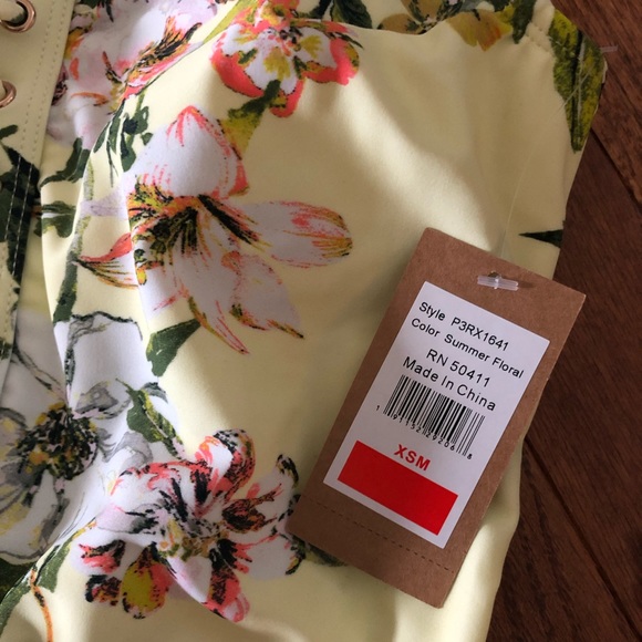 Rachel Rachel Roy Lace Up One Piece Swimsuit - Picture 4 of 4